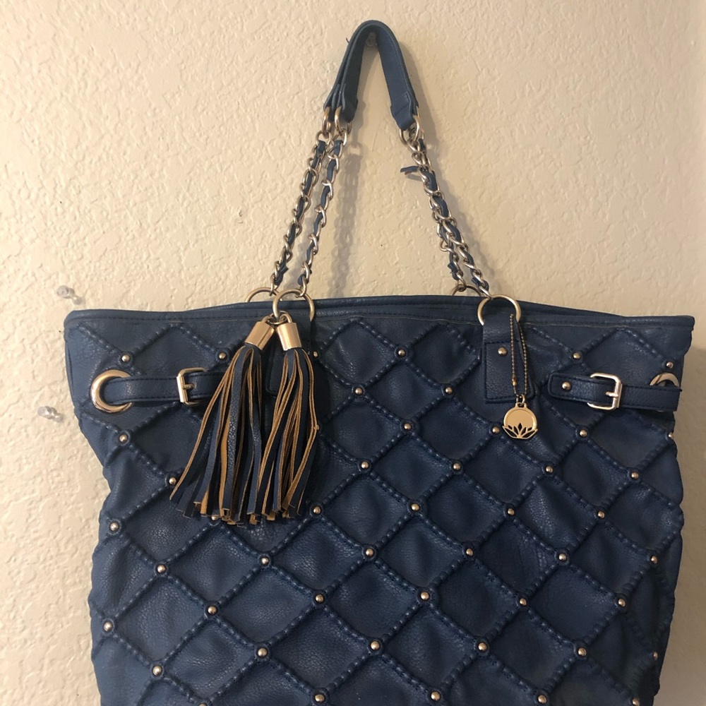 Big Buddha blue purse
